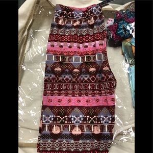 Elastic band leggings